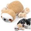 Plush Sloth with a Squeaker for Dogs