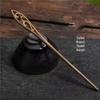 Golden Silk Nanmu Hairpin - Retro Chinese Hanfu Style for Updos