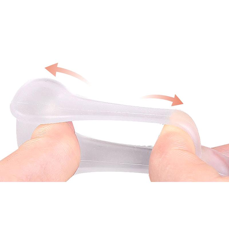 Fashion Thumb Valving Toe Separator Foot Finger Protector Orthotics Pedicure Care Tool