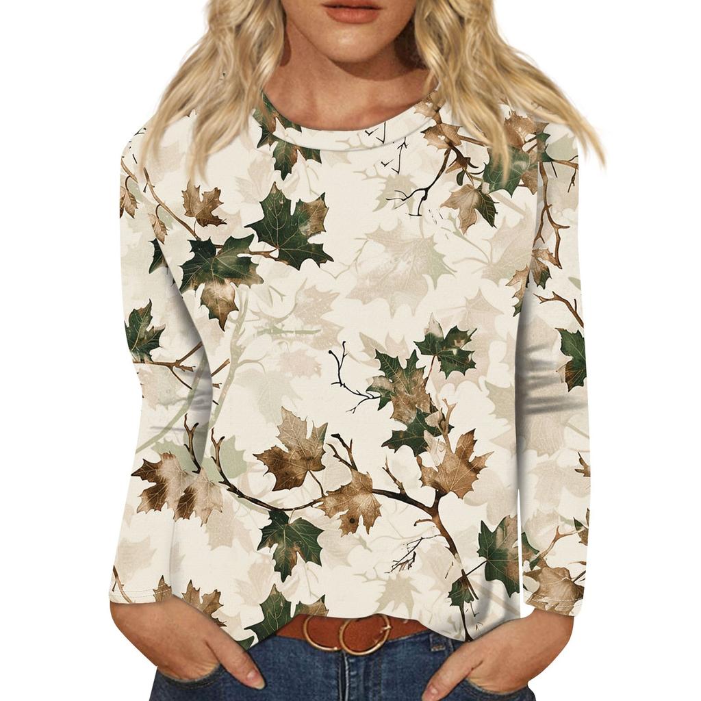 Женские рубашки с длинным рукавом и круглым вырезом, базовая футболка, повседневный топ, осенняя модная туника, облегающие футболки