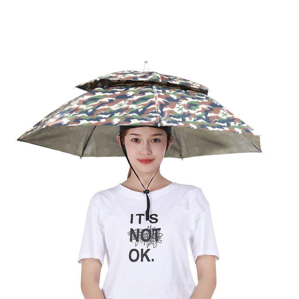 Шляпы Складные аксессуары Защита от ультрафиолета Рыболовная шапка Зонт Шляпа Зонт Шапки Рыбалка Зонт от солнца