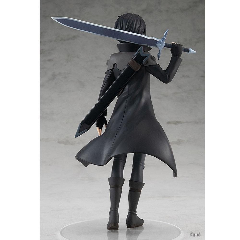 17 см Фигурка Кирито Sword Art Online Аниме Милая Стоячая Поза Модель Настольная Игрушка Кукла Крутой Подарок Коллекция Украшения ПВХ