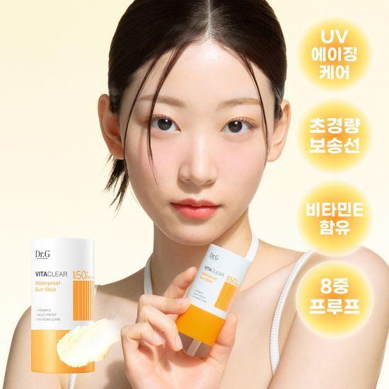 Dr.G Водостойкий солнцезащитный крем Vita Clear Stick 21 г