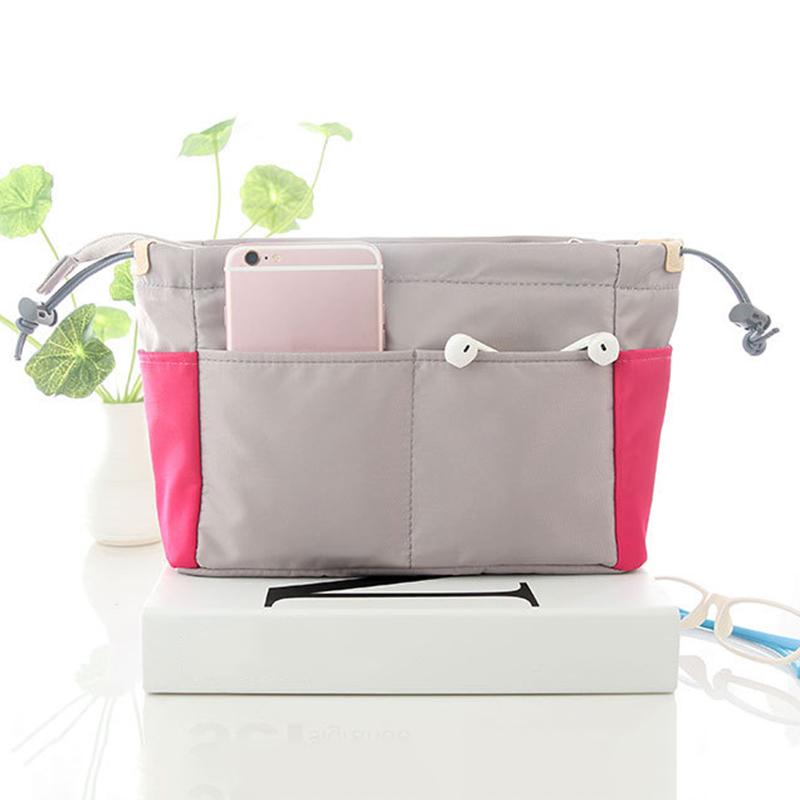 1 шт. Косметический органайзер большой вместимости, прочная косметичка с отделениями 25x8x17см