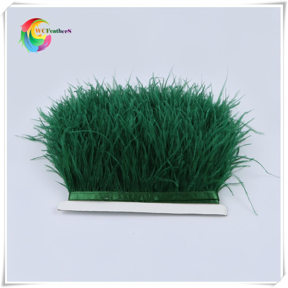 1 метр 32 цвета Натуральное страусиное перо Отделка высота 8-10см перья лента для DIY украшения свадебного платья для вечеринки