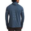 Under Armour Halo Run Warm Running Slim Fit Long Sleeve T-Shirt Men Tops Blue 6007088-418