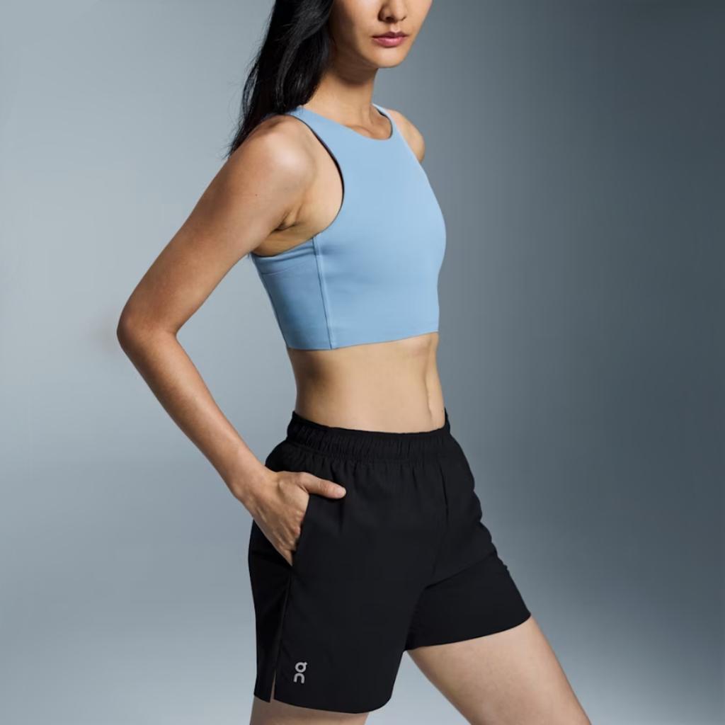 Шорты женские черные Fashiable Versatile Running Comfortable Shorts On Core 5" 1WF11050553