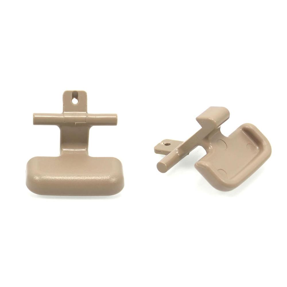 New 2PCS Beige Upper & Lower Center Console Armrest Latch Clips For Sonata 2009-2010