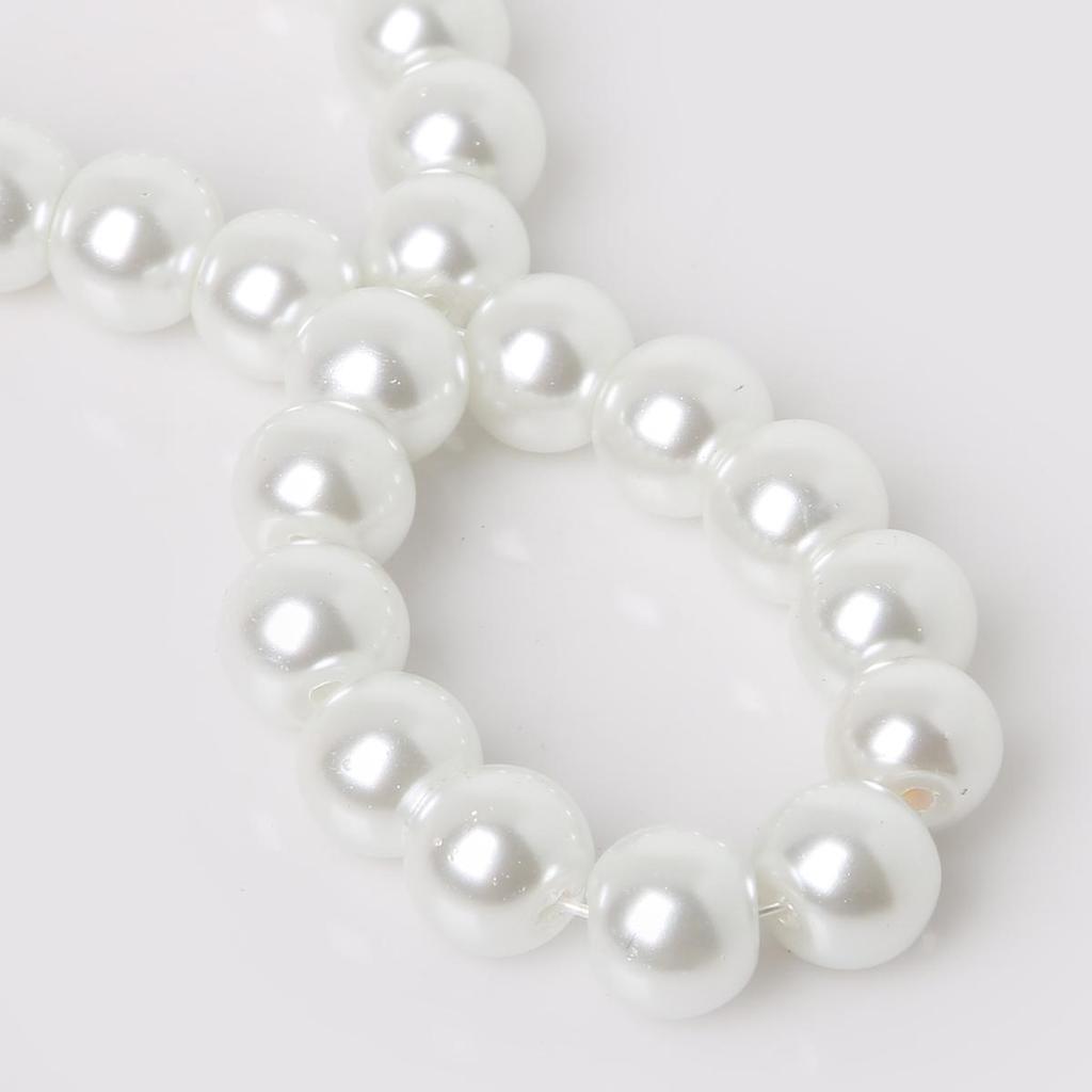 Стеклянные бусины для изготовления ювелирных изделий, украшения текстиля, диаметр 4/6/8 мм