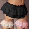 Women's Mini Skirt Shorts Lace Thongs Panties Sexy Lingerie Briefs Nightwear Night Dress