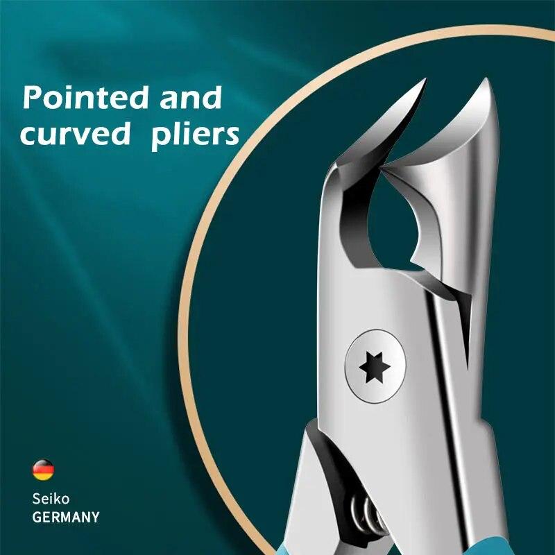 Ingrown Toenail Clippers Professional Thick Hard Trimmer Pedicure Tool Nail Clippers Olecranon Cutters Manicure Tools Sets