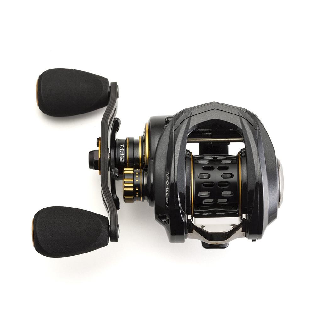 AbuGarcia REVO ALC Baitcasting Bait Lightweight and Compact BF7-L Left-Handed Reel, Finesse,