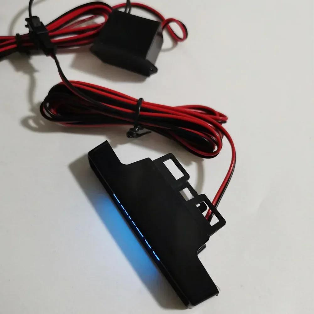 Светодиодный синий значок на решетку радиатора с логотипом Brabus, свет Brabus на решетку радиатора, светодиодная сетка, лампа подсветки салона для Mercedes Rocket G800 W463 W464 G900 G63