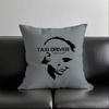 1 шт. Наволочка для подушки «Таксист» из фильма, квадратная, для спальни, дивана, для отдыха, комфортная, подушка, автомобиль, гостиная, домашнее украшение