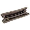 Кошелек Длинный кошелек Круглая молния Кожа Серый SZW046PV0005RGY105 IL BISONTE [IL BISONTE] Женский [Товар]