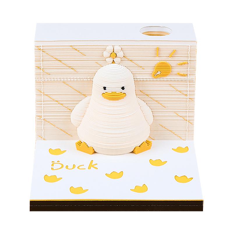 Custom Memo Pads 3D Notepads Pet Dog House Cute Animal Desk Decortaion Stationery for School Gift for Kids Birthday Christmas