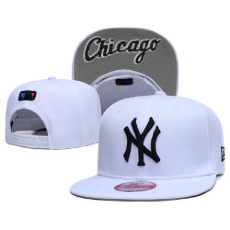 NY Outdoor Baseball Cap LA Hip Hop Flat Brim Men Women Adjustable Cotton