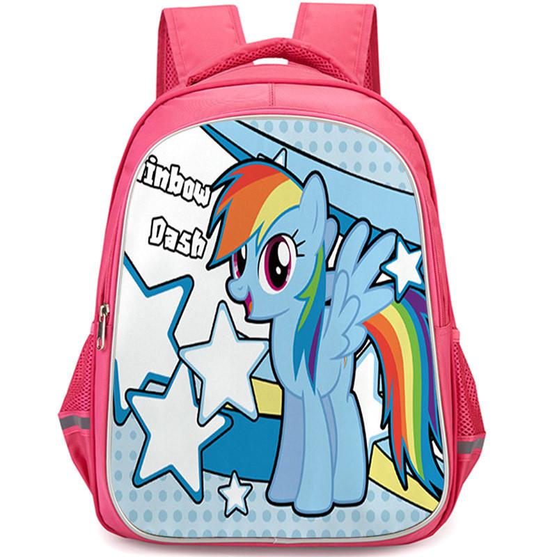 Очаровательный школьный рюкзак My Little Pony для девочек с милым мультяшным дизайном