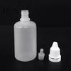 50 мл мини-пустая пластиковая сжимаемая жидкая капельница для глазных капель, многоразовая бутылка