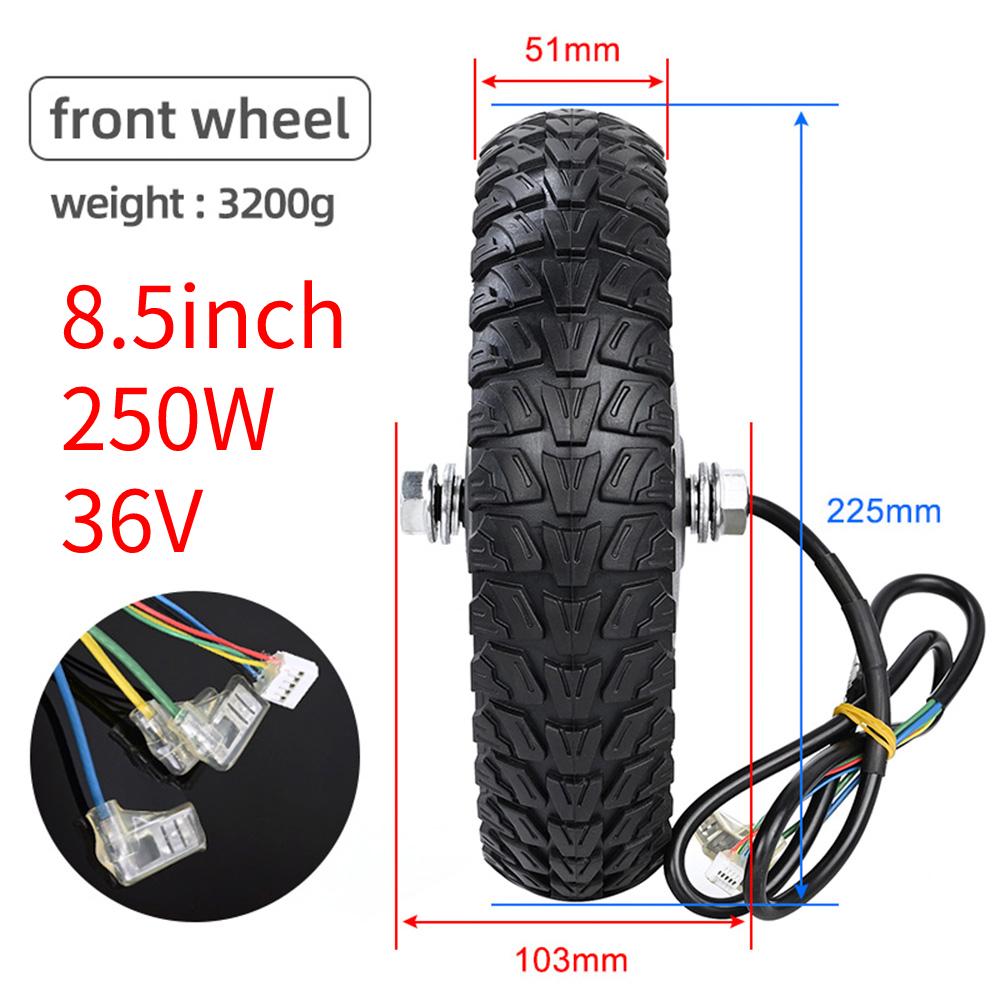 Колесо с двигателем 9x2,125 дюйма мощностью 350 Вт, совместимое с электрическим скутером Xiaomi M365/Pro2/1s/Lite