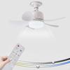 Ceiling Fan with Light Remotes Control Modern Colors Adjustable Led Lights Dimmable for