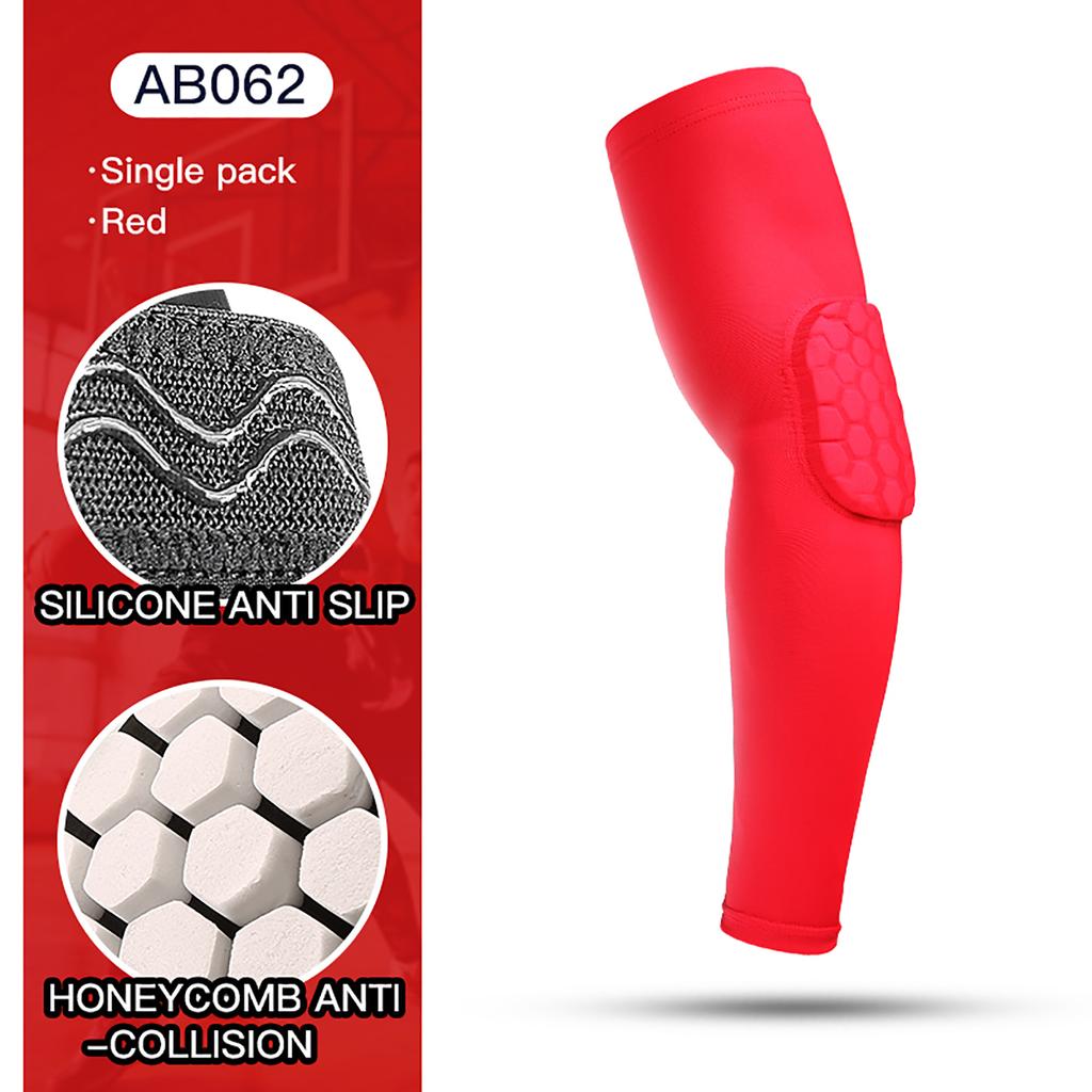 1 шт. Спортивная защита локтя Сотовая противоударная защита от давления Рукав для руки Баскетбол Велоспорт Фитнес Защитное снаряжение