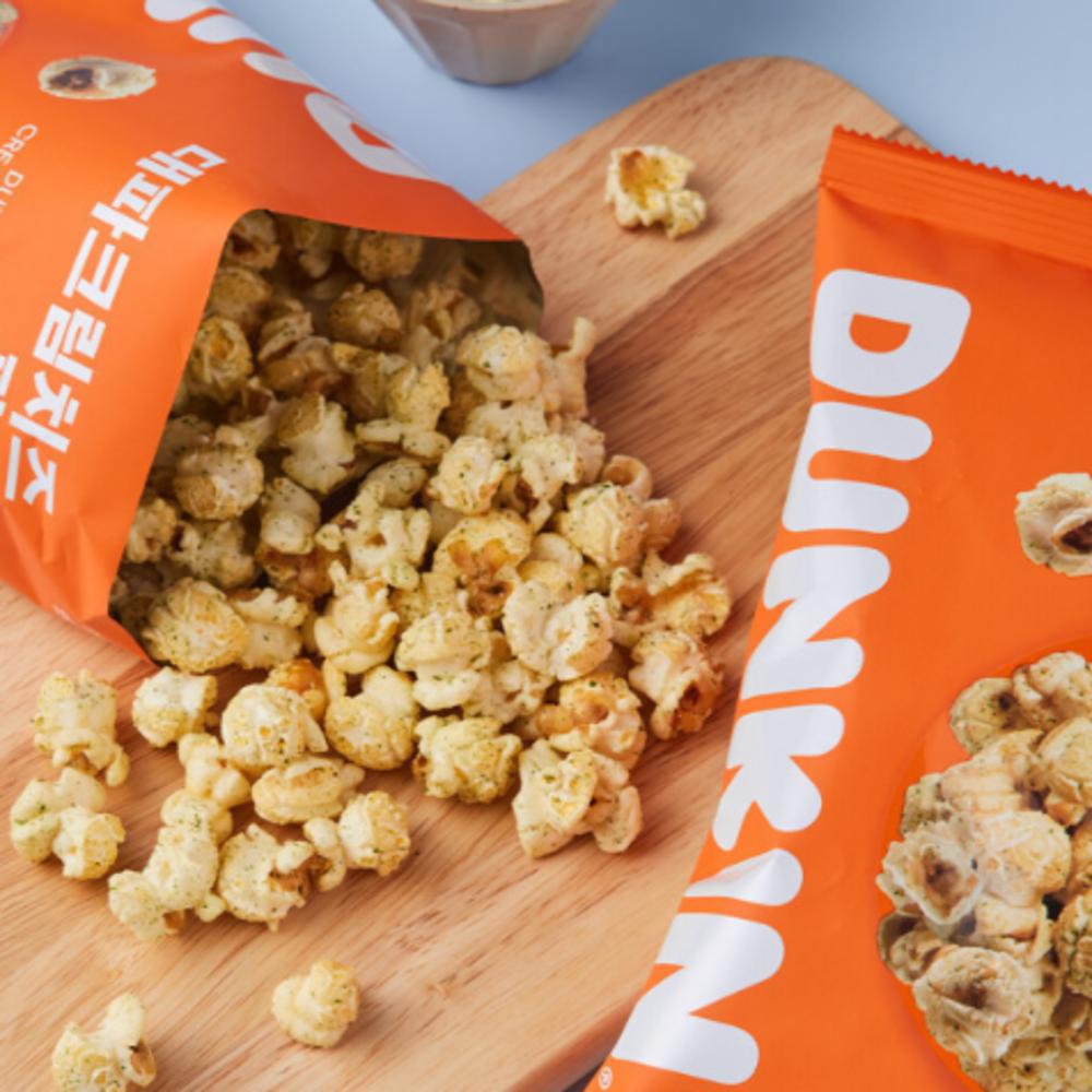 Dunkin' Green Onion Cream Cheese Popcorn 80g