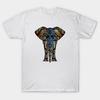 T Shirt Women Colorful Elephant Harajuku Print Kawaii Tshirt Summer Short Sleeve Female T-Shirt Top Tee