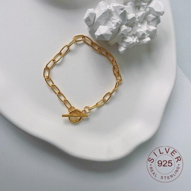 Минималистичные браслеты из стерлингового серебра 925 пробы с сердечками LOVE для женщин, новые модные винтажные ювелирные изделия ручной работы на день рождения, подарки