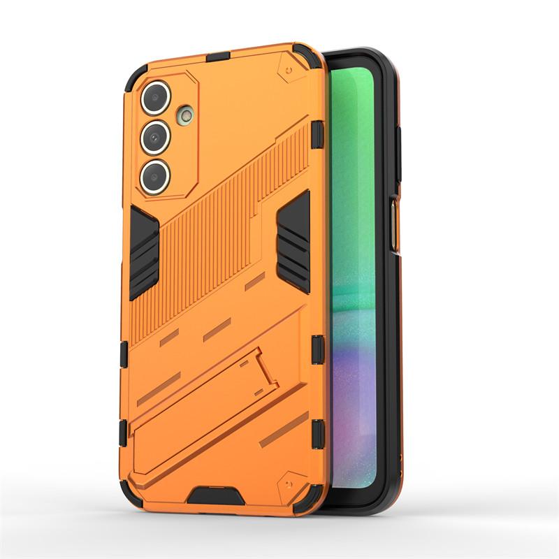 For Samsung Galaxy A15 Case Punk Armor PC Stand Holder Cases Shockproof TPU Phone Back Cover Samsung Galaxy A05 A05S A15 A25 5G