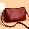 Высококачественные сумки из натуральной кожи для женщин, сумки через плечо из натуральной кожи, женская повседневная универсальная сумка через плечо