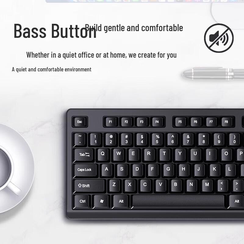 Проводная клавиатура и коврик для мыши AOC KB161