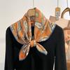 68x68cm Women's Printed Scarf; Beach Shawl; Ribbon Headband; Shawl; Headscarf, New Style