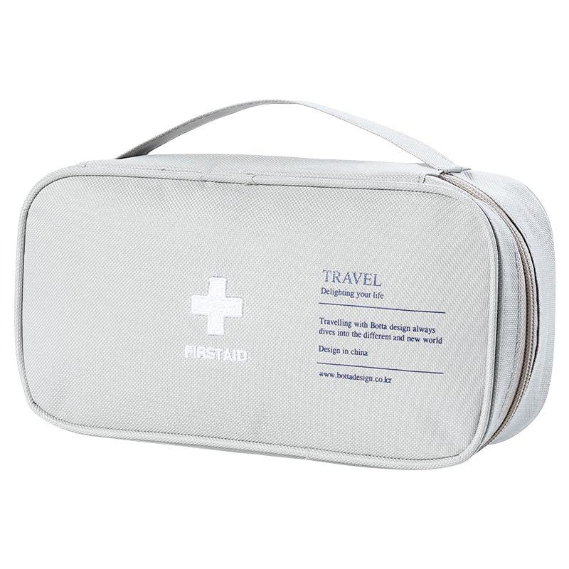 Portable Emergency Medical Kit: Compact Storage Bag for Home, Travel, and Business Trips.