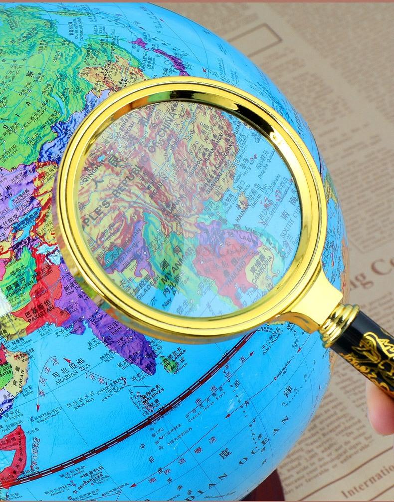 Portable Mini Elderly High-Definition Magnifying Glass For Junior High School Biology Students Mobile Magnifying Glass