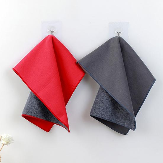 Три размера утолщенное подшиваемое полотенце для мойки автомобиля водопоглощающая двухсторонняя флисовая ткань для чистки