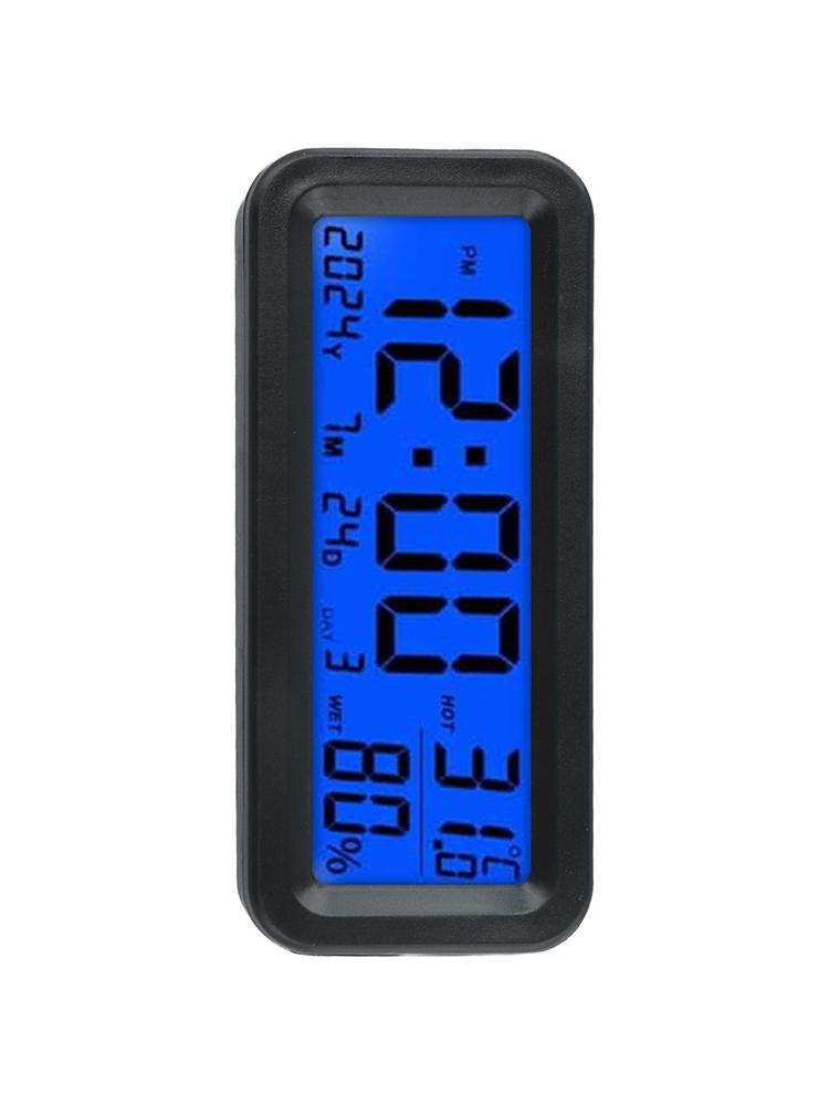 Multi Function Solar Digital Clock for Car Dashboard Displaying