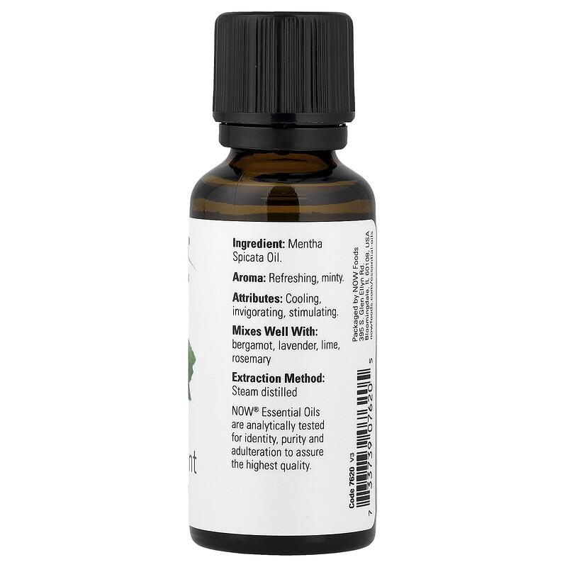 Essential Oils, Spearmint, 1 fl oz (30 ml)