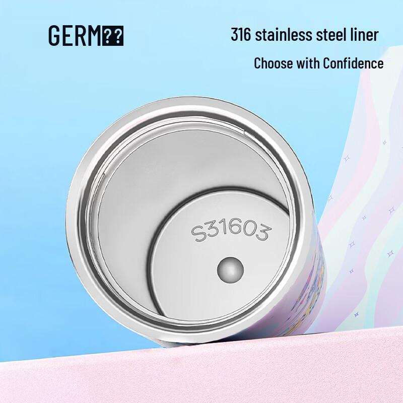 Germ Stitch Insulated Water Bottle