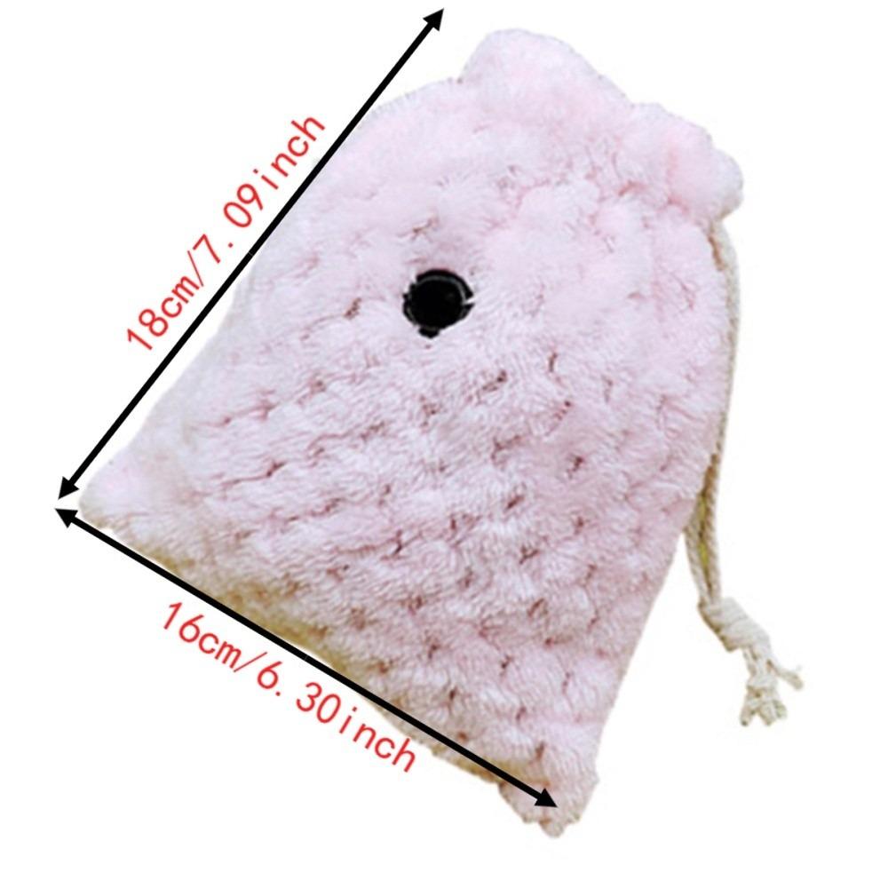 Drawstring Closure Pet Sleeping Bag Vent Design Small Pet Carrier Soft Bonding Pouch For Hamster