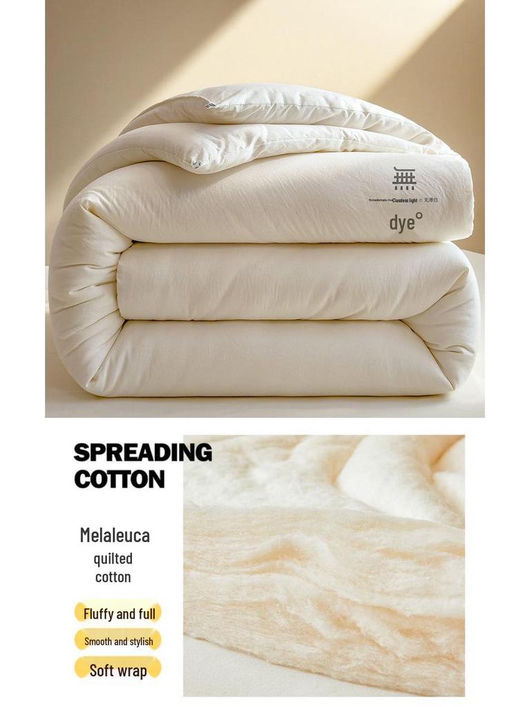 2025 Thickened Winter Cotton Quilt Comforter - Warm & Cozy Bedding for Dorms and Students, Perfect for Spring and Autumn