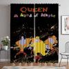 Штора для окна размера Queen для комнаты 2 панели Кухонные занавески Хэллоуин Декор Занавески для интерьера дома Перегородка Тюль для спальни