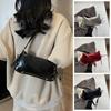 Solid Color Shoulder Bag Bow Tie Women Handbag Fashion Armpit Bag  Ladies