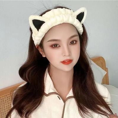 Плюшевая повязка на голову Sweet Face Wash Makeup Трехмерная плюшевая повязка на голову
