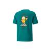 PUMA Garfield T Shirt Men's Lake Green (Unisex) T-Shirts 534433 86