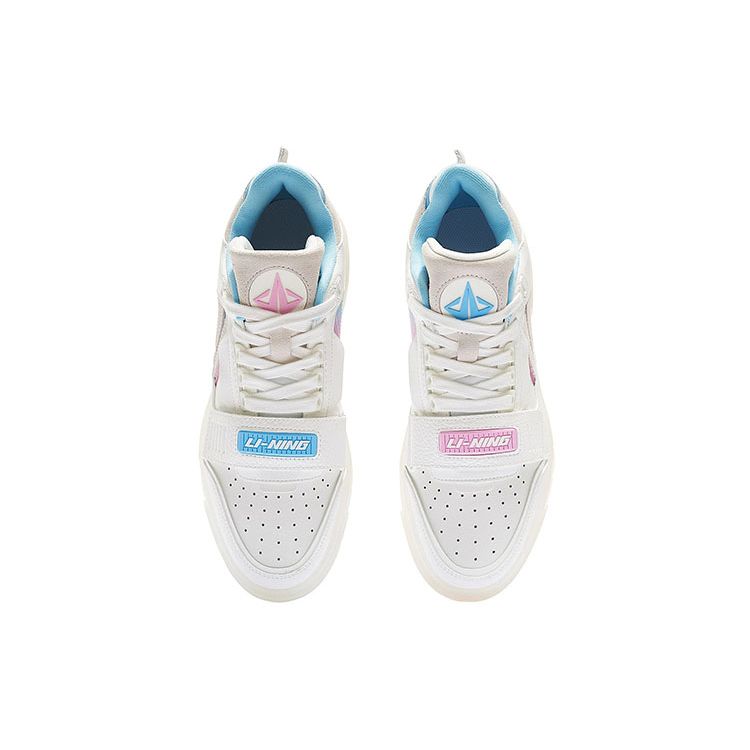 Баскетбольные кроссовки Li Ning Rookie с противоскользящей амортизацией, износостойкие, низкие, мужские, кроссовки Off-White ABCS049-4