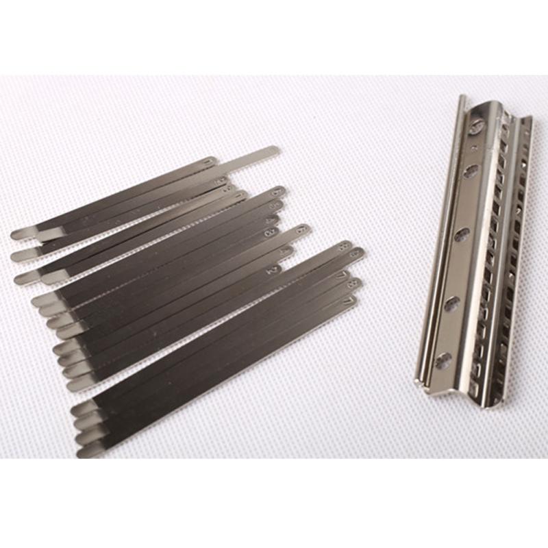 Клавиатура Калимба с 17 клавишами, марганцевая сталь, ключ Калимба, хромированный музыкальный инструмент