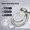 New Male Chastity Device Flat Cat Claw Stainless Steel Chastity Lock Cock Cage Open and Close Rings Sexy Toy for Men Gay Couple