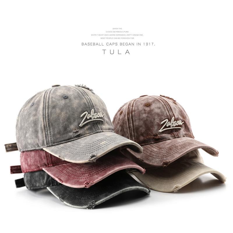 Hat Men's Letter Embroidered Baseball Cap Outdoor Sports Sun Protection Sunshade Women's Baseball Cap