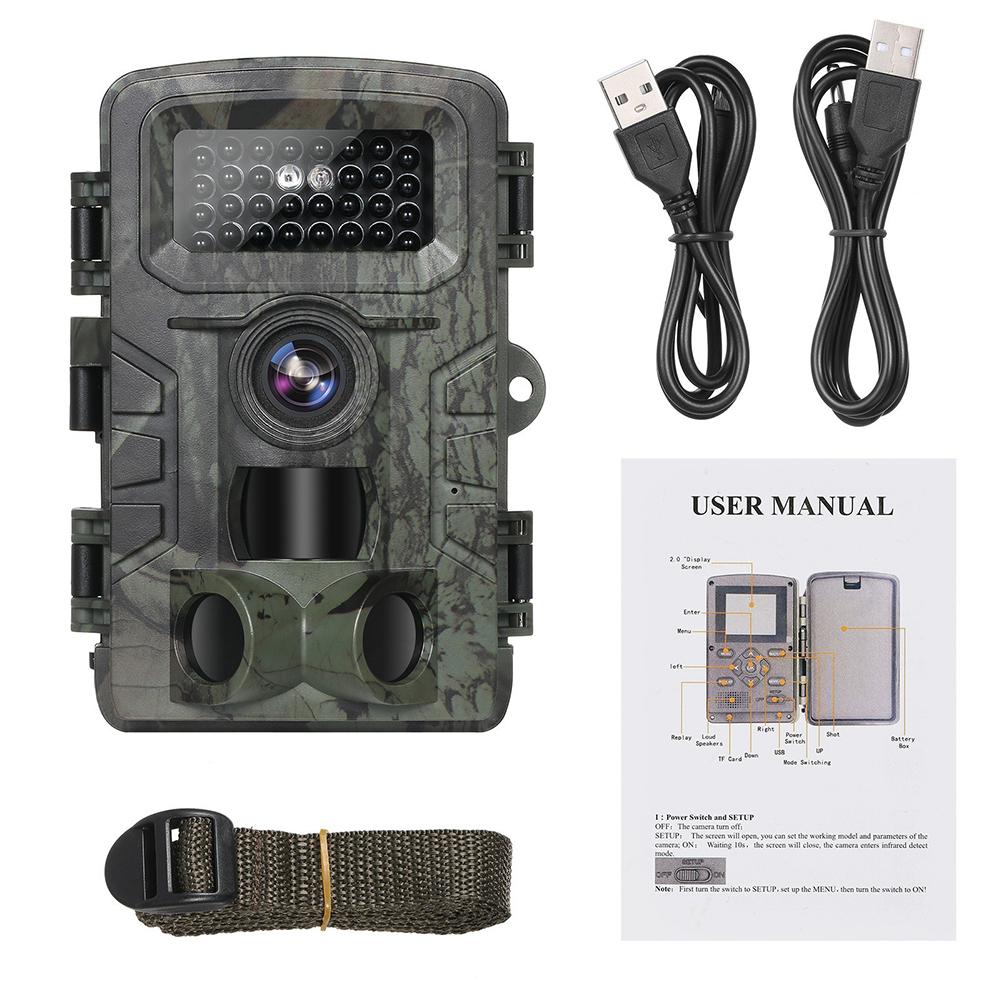 Практичная камера для охотничьих троп, камера дикой природы, 1,3 МП, Cmos, 1080p/720p/vga Pr700 Pro с ИК-камерой ночного видения, разведка